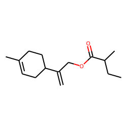 1,8(10)-p-Menthadien-9-yl 2-methylbutanoate