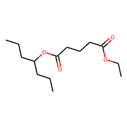 Glutaric acid, ethyl 4-heptyl ester