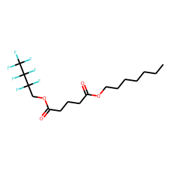 Glutaric acid, 2,2,3,3,4,4,4-heptafluorobutyl heptyl ester