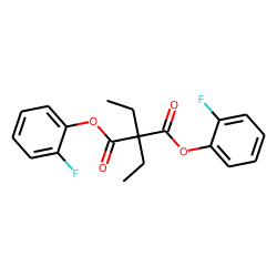 Diethylmalonic acid, di(2-fluorophenyl) ester