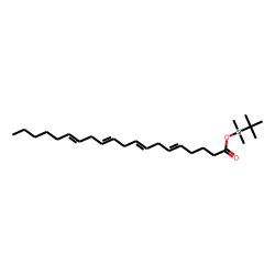 cis-5,8,11,14-Eicosatetraenoic acid, tert-butyldimethylsilyl ester