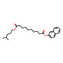 Sebacic acid, isohexyl 2-naphthyl ester