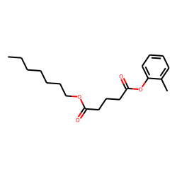 Glutaric acid, heptyl 2-methylphenyl ester