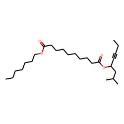 Sebacic acid, heptyl 2-methyloct-5-yn-4-yl ester