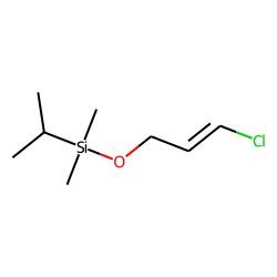 3-Chloro-1-dimethylisopropylsilyloxyprop-2-ene