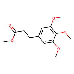 Propanoic acid, 3-(3,4,5-trimethoxyphenyl), methyl ester