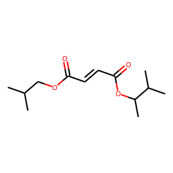 Fumaric acid, isobutyl 3-methylbut-2-yl ester