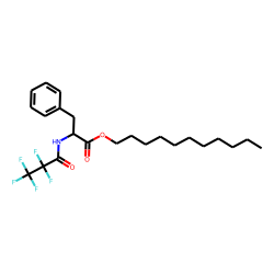 l-Phenylalanine, n-pentafluoropropionyl-, undecyl ester
