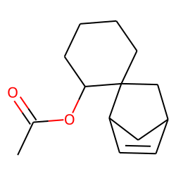 8,9,10-trinorborn-5-ene-2-spiro-1'-(2'-acetoxycyclohexane)