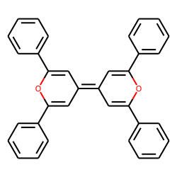 4H-Pyran, 4-(2,6-diphenyl-4H-pyran-4-ylidene)-2,6-diphenyl-