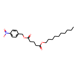 Glutaric acid, decyl 4-nitrobenzyl ester