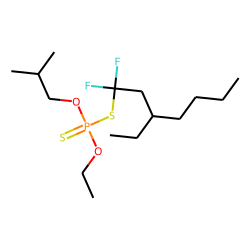 O-Ethyl-O-isobutyl-S-(1,1-difluoro-3-ethylheptyl)-dithiophosphate
