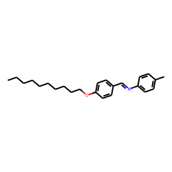 p-Decyloxybenzylidene p-toluidine
