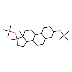 5A-Estran-3A,17B-diol, 17A-methyl, bis-TMS