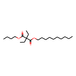 Diethylmalonic acid, butyl decyl ester