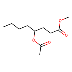 methyl 4-acetoxyoctanoate