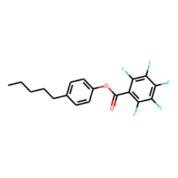4-n-Pentylphenol, pentafluorobenzoyl ester