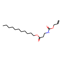 «beta»-Alanine, N-allyloxycarbonyl-, undecyl ester