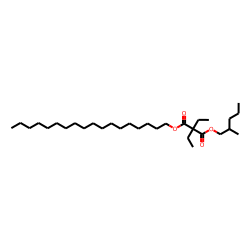 Diethylmalonic acid, 2-methylpentyl octadecyl ester