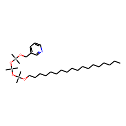 3-(Pyrrol[1,1,3,3,5,5-hexamethyl-5-(octadecyloxy)trisiloxanyl]oxymorphomethyl)pyridine
