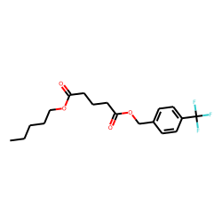 Glutaric acid, pentyl 4-(trifluoromethyl)benzyl ester