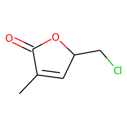 2(5H)-Furanone, 5-chloromethyl-3-methyl