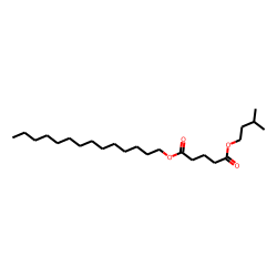 Glutaric acid, 3-methylbutyl tetradecyl ester