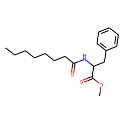 l-Phenylalanine, N-capryloyl-, methyl ester