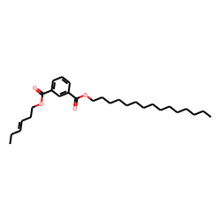 Isophthalic acid, cis-hex-3-enyl pentadecyl ester