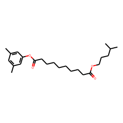 Sebacic acid, 3,5-dimethylphenyl isohexyl ester