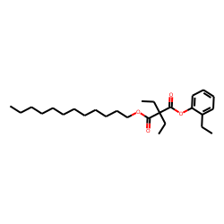 Diethylmalonic acid, dodecyl 2-ethylphenyl ester