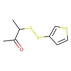 3-(3-Thienyldithio)butan-2-one