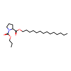 D-Proline, N-propoxycarbonyl-, tetradecyl ester