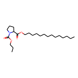 d-Proline, n-propoxycarbonyl-, tetradecyl ester