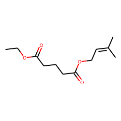 Glutaric acid, ethyl 3-methylbut-2-enyl ester
