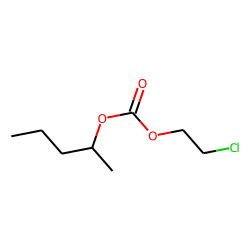 Carbonic acid, 2-chloroethyl 2-pentyl ester