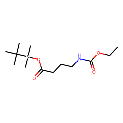 «gamma»-Aminobutyric acid, ethoxycarbonylated, TBDMS