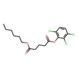 Glutaric acid, hexyl 2,3,6-trichlorophenyl ester