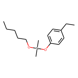 Silane, dimethyl(4-ethylphenoxy)pentyloxy-