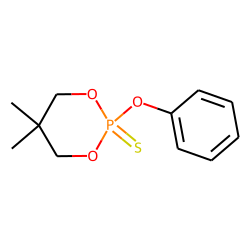 5,5-Dimethyl-2-phenoxy-1,3,2-dioxaphosphorinane, 2-sulfide