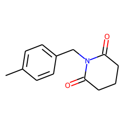 Glutarimide, N-(4-methylbenzyl)