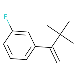 Benzene, 1-(2,2-dimethyl-1-methylenepropyl)-3-fluoro-