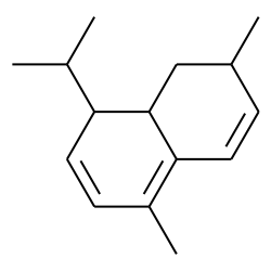 Cadala-1(10),3,8-triene