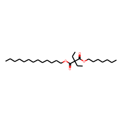 Diethylmalonic acid, heptyl tridecyl ester