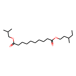 Sebacic acid, isobutyl 3-methylpentyl ester