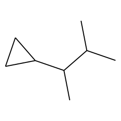 Cyclopropane, (1,2-dimethylpropyl)-