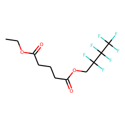 Glutaric acid, ethyl 2,2,3,3,4,4,4-heptafluorobutyl ester