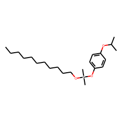 Silane, dimethyl(4-isopropoxyphenoxy)undecyloxy-