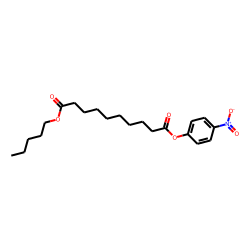 Sebacic acid, 4-nitrophenyl pentyl ester