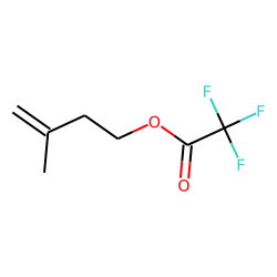 3-Methyl-3-buten-1-ol, trifluoroacetate